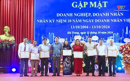 Huyện Hà Trung: Tọa đàm kỷ niệm 20 năm ngày Doanh nhân Việt Nam