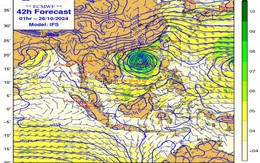 Tin dự báo gió mạnh trên vùng biển Thanh Hóa ngày 25/10