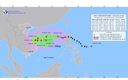 Cập nhật: Tin bão trên biển Đông (Cơn bão số 6)