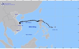 Áp thấp nhiệt đới từ bão số 6 đã suy yếu thành một vùng áp thấp