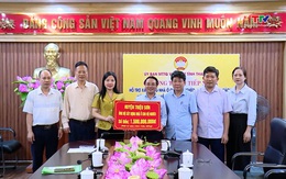 Ủy ban Mặt trận Tổ quốc tỉnh tiếp nhận ủng hộ từ huyện Triệu Sơn