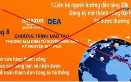 Mạo danh sàn thương mại điện tử Amazon nhằm chiếm đoạt tài sản