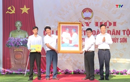 Ngày hội Đại đoàn kết toàn dân tộc tại khu dân cư thôn Thanh Bình, xã Thúy Sơn, huyện Ngọc Lặc