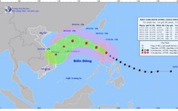 Siêu bão MAN-YI giật trên cấp 17, di chuyển theo hướng Tây Bắc