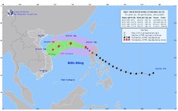 Bão Man-yi vào Biển Đông, trở thành cơn bão số 9