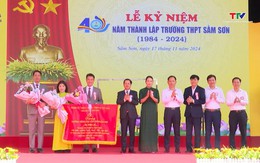 Trường THPT Sầm Sơn kỷ niệm 40 năm thành lập