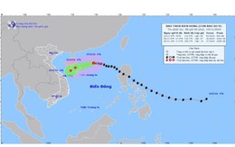 Bão số 9 giật cấp 11, cách quần đảo Hoàng Sa khoảng 350km