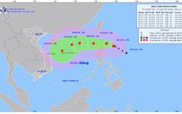 Tin bão gần biển Đông (cơn bão Yinxing)