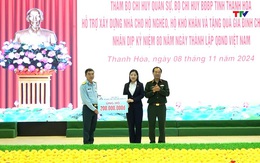 Câu lạc bộ Tướng lĩnh, sỹ quan cao cấp quân đội quê Thanh Hoá tại Hà Nội chúc mừng ngày thành lập Quân đội Nhân dân Việt Nam