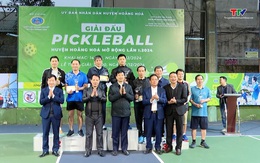 Giải Pickleball huyện Hoằng Hóa mở rộng lần thứ nhất năm 2024