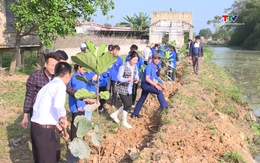Đoàn thanh niên Chi cục Kiểm lâm tỉnh Thanh Hoá và Huyện đoàn Triệu Sơn ra quân hưởng ứng Tết trồng cây "Đời đời nhớ ơn Bác Hồ"