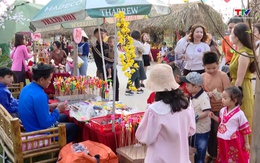 “Chợ quê” thu hút du khách đến với khu du lịch sinh thái Linh Kì Mộc