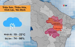 Video: Dự báo thời tiết khu vực tỉnh Thanh Hóa đêm 23/02, ngày 24/02/2024
