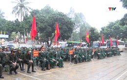 Huyện Như Thanh tổ chức lễ giao nhận quân