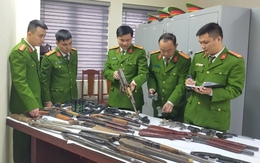 Công an thành phố Thanh Hóa tuyên truyền, vận động và thu hồi 31 khẩu súng quân dụng