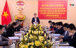 Đoàn đại biểu quốc hội giám sát tại huyện Nông Cống và thành phố Thanh Hóa