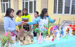 Phụ nữ ra quân trồng cây và truyền thông phòng chống rác thải nhựa