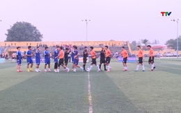 Khai mạc giải bóng đá phong trào thanh niên huyện Hậu Lộc lần thứ III năm 2024