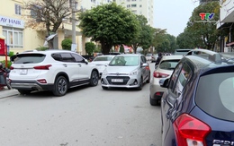 Khó khăn trong việc đậu đỗ xe tại thành phố Thanh Hóa