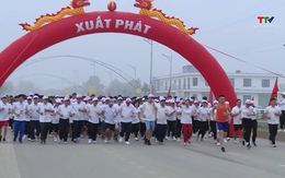 Huyện Thọ Xuân tổ chức giải việt dã lần thứ XXIV gắn với ngày chạy Olympic vì sức khỏe toàn dân