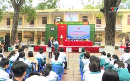 Hoạt động tư vấn hướng nghiệp, tuyển sinh cho Đoàn viên thanh niên – học sinh huyện Hà Trung năm 2024