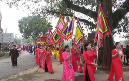 Xã Thọ Thanh, huyện Thường Xuân tổ chức lễ cầu phúc đình làng Hồ
