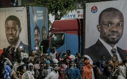 Phe đối lập Senegal ăn mừng chiến thắng sớm trong cuộc bầu cử tổng thống