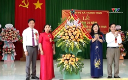 Kỷ niệm 70 năm ngày thành lập Đảng bộ xã Thành Trực, 
huyện Thạch Thành