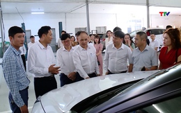 Hiệp hội  Doanh nghiệp thành phố Thanh Hoá thăm doanh nghiệp hội viên