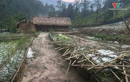 Mưa đá, lốc xoáy tại xã Yên Nhân, huyện Thường Xuân