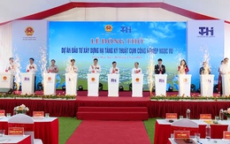 Động thổ Dự án đầu tư xây dựng hạ tầng kỹ thuật Cụm công nghiệp Ngọc Vũ, huyện Thiệu Hoá