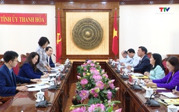 Thường trực Tỉnh ủy làm việc với đoàn công tác Ủy ban Trung ương Mặt trận Tổ quốc Việt Nam