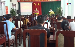 Vĩnh Lộc khai giảng lớp đảng viên mới, lớp thứ nhất năm 2024