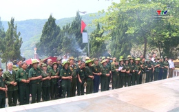 Hội Cựu Thanh niên xung phong tỉnh Thanh Hóa tổ chức hành trình về nguồn
