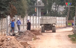 Triệu Sơn: Đồng loạt hiến đất làm đường giao thông