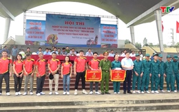 Hội thi nghiệp vụ chữa cháy và cứu nạn, cứu hộ  huyện Thạch Thành