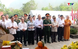 Huyện Quan Hóa tưởng niệm các liệt sĩ hy sinh tại hang Co Phương
