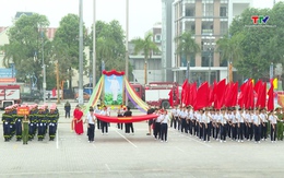 Tổng duyệt Hội thi nghiệp vụ chữa cháy và cứu nạn, cứu hộ "Tổ liên gia an toàn PCCC" tỉnh Thanh Hóa năm 2024