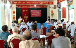 Phó Chủ tịch UBND tỉnh Đầu Thanh Tùng dự sinh hoạt Chi bộ thôn 2, xã Thiệu Trung, huyện Thiệu Hoá
