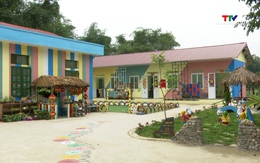 Bá Thước: Bàn giao công trình Điểm trường mầm non thôn Chòm Mốt, thuộc trường Mầm non xã Lương Trung 