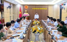 Chủ tịch UBND tỉnh kiểm tra công tác chuẩn bị khai trương Lễ hội du lịch biển Sầm Sơn 2024