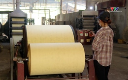 Sản xuất giấy, vàng mã gặp  khó khăn từ thị trường tiêu thụ