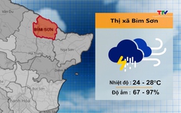 Video: Dự báo thời tiết khu vực tỉnh Thanh Hóa đêm 15/5, ngày 16/5/2024
