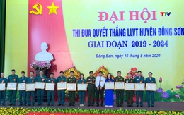 Đại hội Thi đua quyết thắng lực lượng vũ trang huyện Đông Sơn, giai đoạn 2019 - 2024