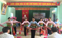 Lớp tập huấn biên đạo tại xã Cẩm Lương, huyện Cẩm Thủy