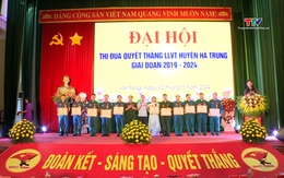 Đại hội Thi đua Quyết thắng lực lượng vũ trang huyện Hà Trung giai đoạn 2019 - 2024