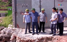 Bí thư Tỉnh ủy Đỗ Trọng Hưng kiểm tra tiến độ các dự án trọng điểm tại Nghi Sơn