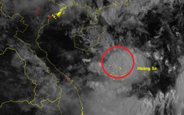 Dự báo vùng áp thấp trên khu vực bắc biển Đông và mưa dông, lốc xoáy, gió giật mạnh trên vùng biển Thanh Hóa
