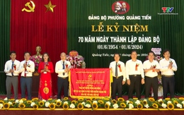 Đảng bộ phường Quảng Tiến kỷ niệm 70 năm thành lập
