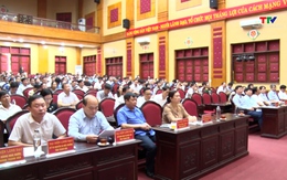 Đoàn Đại biểu Quốc hội tỉnh Thanh Hóa tiếp xúc cử tri tại huyện Cẩm Thủy, Ngọc Lặc